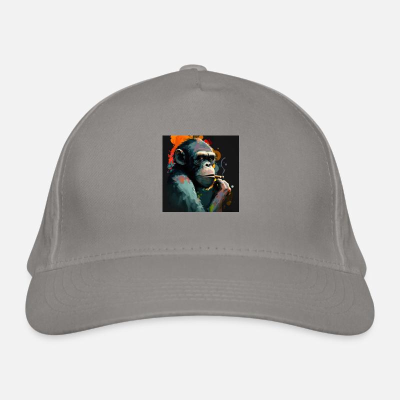 Singe Design Premium Casquette classique bio