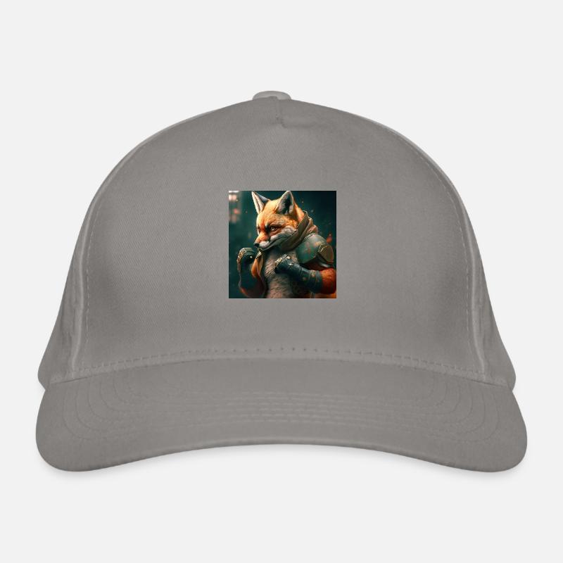 Fuchs Kämpfer Bio-Baseballkappe