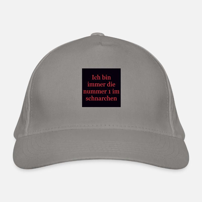 Ich bin immer die nummer 1 im schnarchen Bio-Baseballkappe