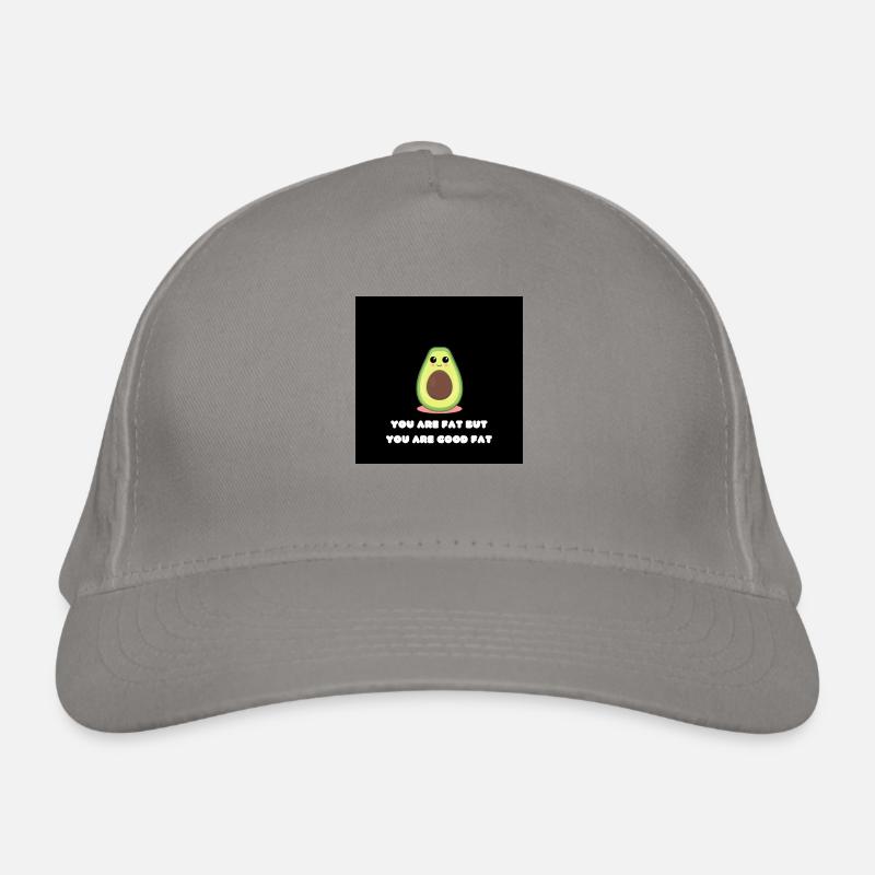 Cute Avocado Bio-Baseballkappe