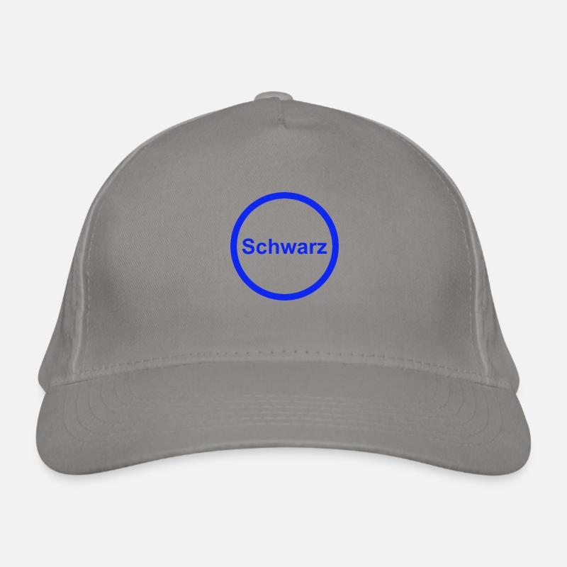 Schwarz Bio-Baseballkappe