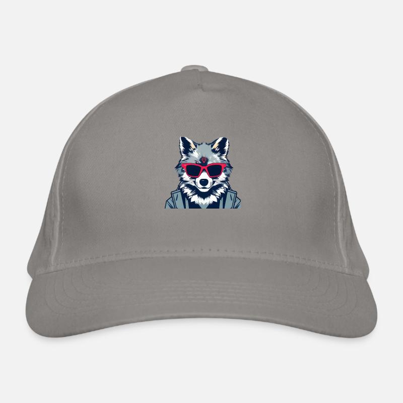 cool loup Casquette classique bio