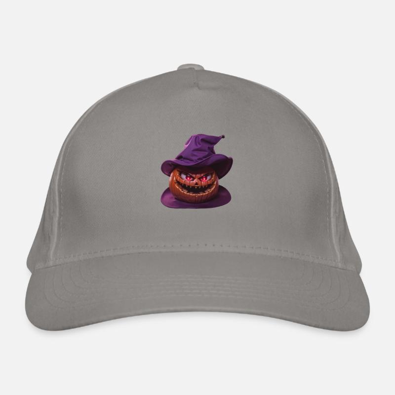 Wicked Hat Pumpkin with a charming smile 😈 Organic Baseball Cap