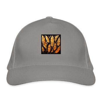 Bounce - Organic Baseball Cap - light grey - Front