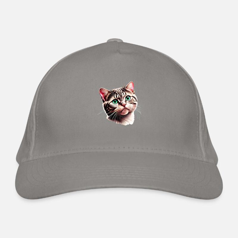 Propriétaire de chat, chat domestique, chat, chat siamois, chaton Casquette classique bio