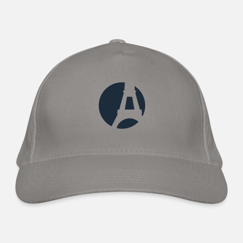 Die blaue Silhouette des Eiffelturms Paris Bio-Baseballkappe