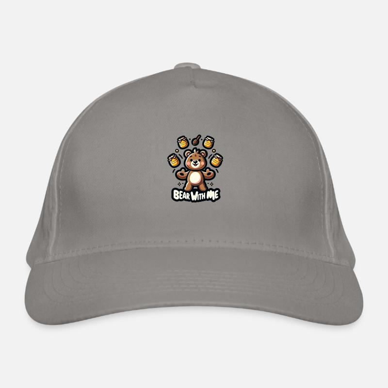 Bear with me Bio-Baseballkappe