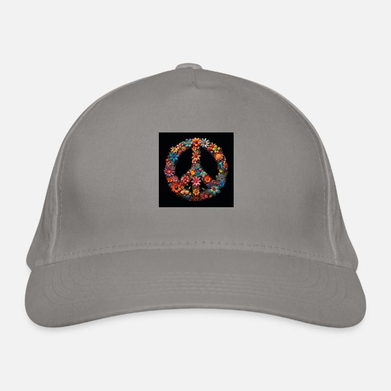 Peace Organic Baseball Cap