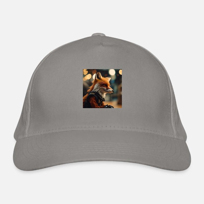 Fox logo Organic Baseball Cap
