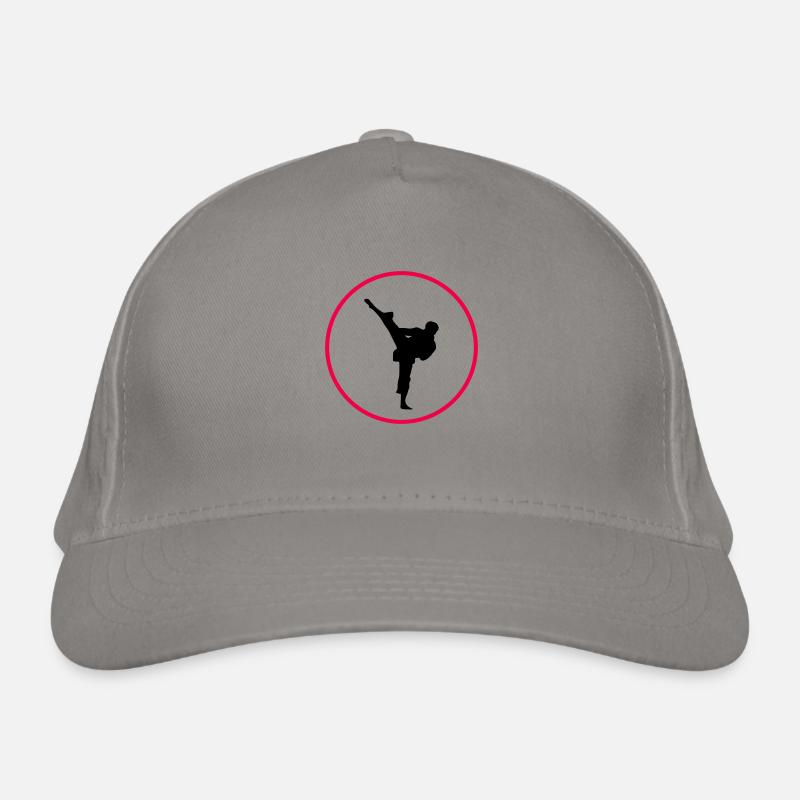karate logo Bio-Baseballkappe