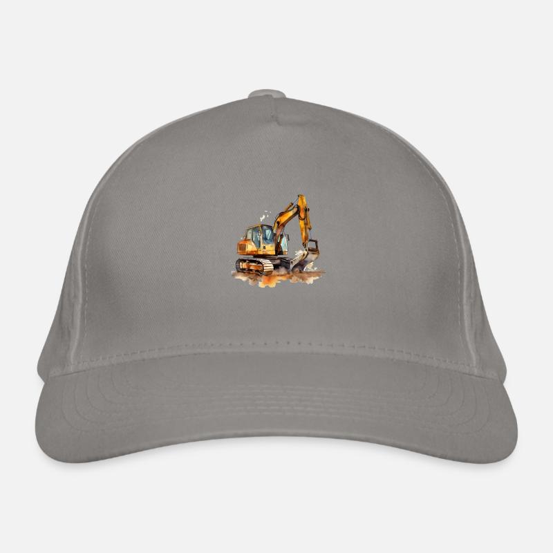 Pelleteuse de chantier Casquette classique bio