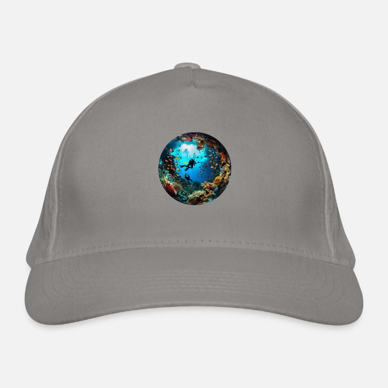 Diving as a gateway to the sea Organic Baseball Cap