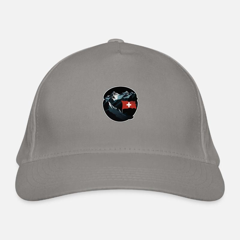 Drapeau suisse Casquette classique bio