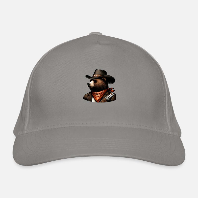 Saloon Cherif Ours Casquette classique bio