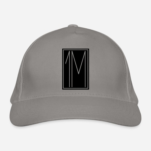 1M/One MVMNT Logo schwarz - Bio-Baseballkappe