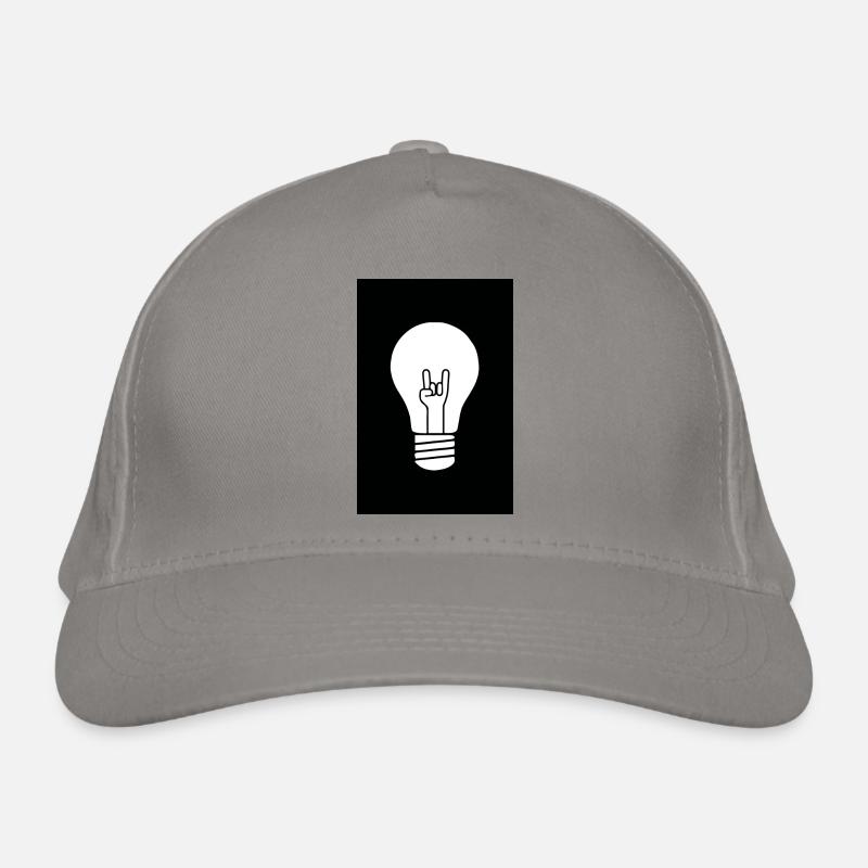 rockk bulb Organic Baseball Cap