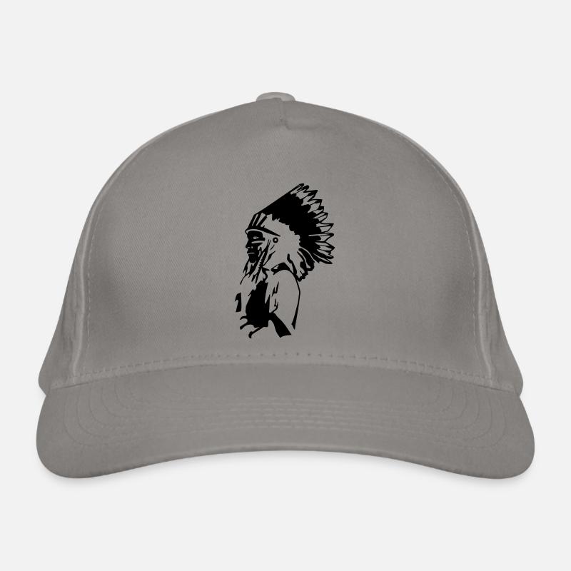 Indianer Bio-Baseballkappe