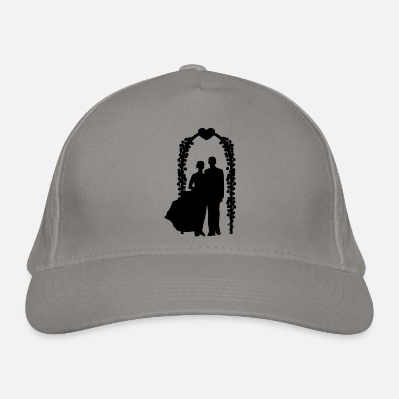 Couple de mariage Casquette classique bio