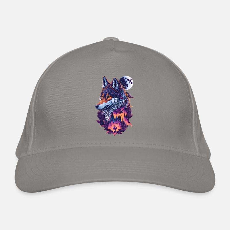 Wolf Bio-Baseballkappe