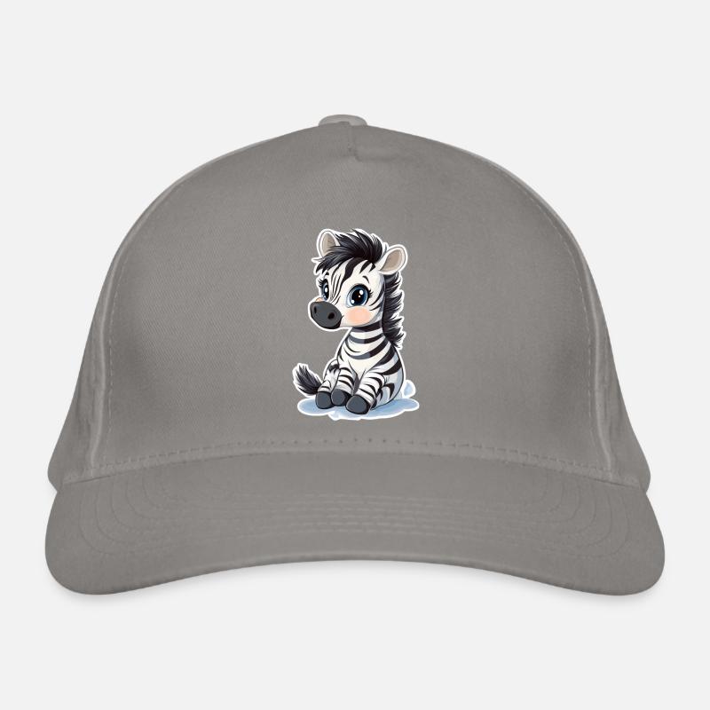 Zebra Organic Baseball Cap