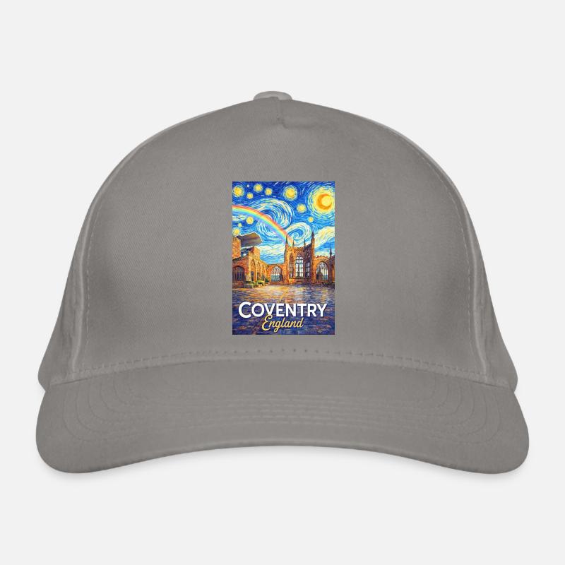 Coventry, Angleterre, Skyline Starfall Casquette classique bio