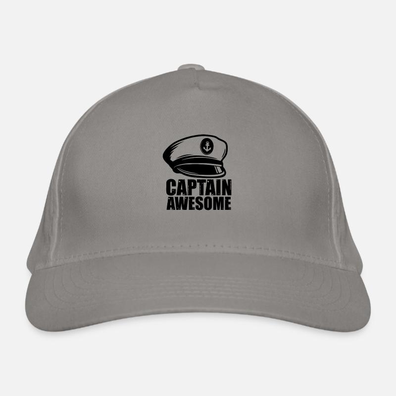 Captain awesome Organic Baseball Cap
