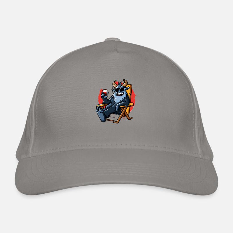 Krampus Percht Devil 2301 Casquette classique bio