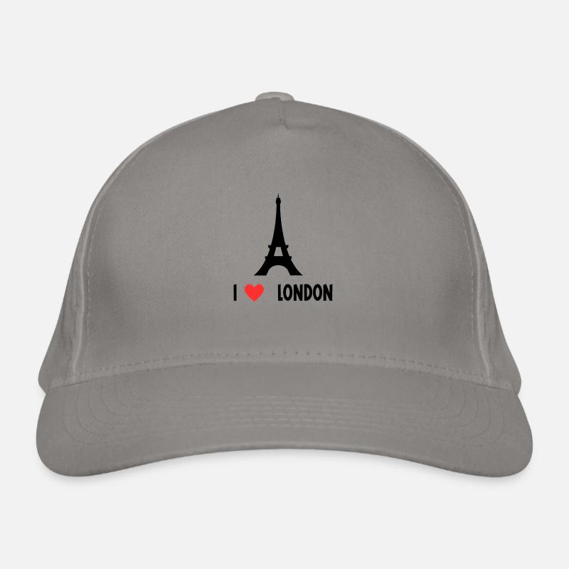 Ich liebe London Bio-Baseballkappe