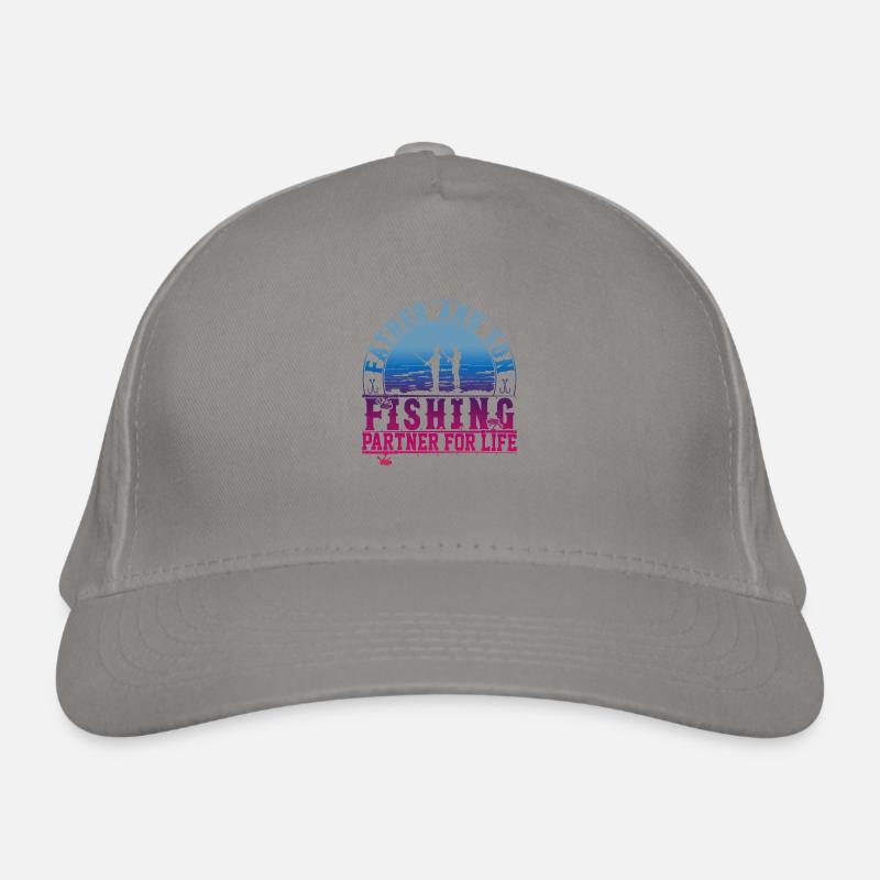 poisson, poisson, pêche, lac, mer, pêche, faune, exotique Casquette classique bio