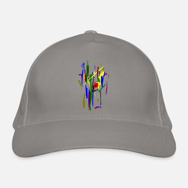Couleur abstraite Casquette classique bio