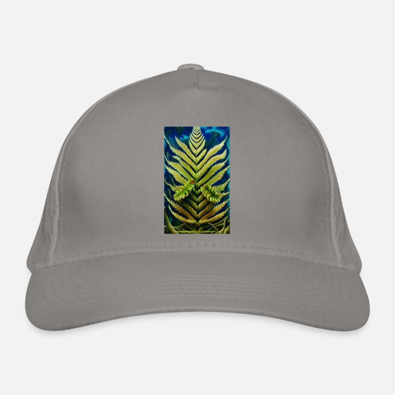 Fern Leaf Organic Baseball Cap