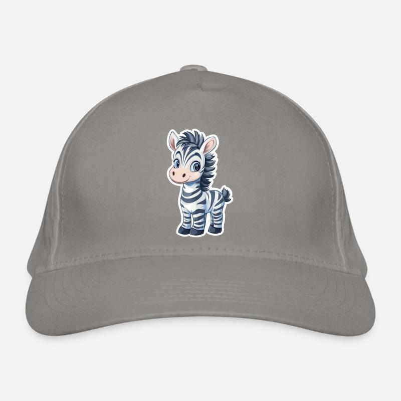 Zebra Organic Baseball Cap