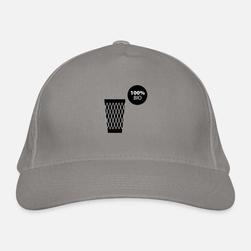 Geripptes 100% BIO #Bembelshop Bio-Baseballkappe