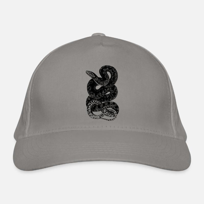 Snake Organic Baseball Cap