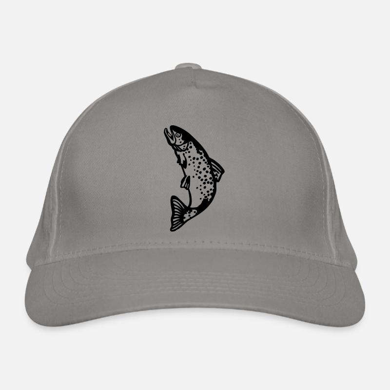 forelle Bio-Baseballkappe