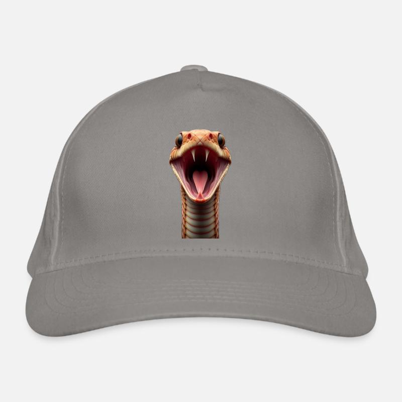 Schlange 2 Bio-Baseballkappe