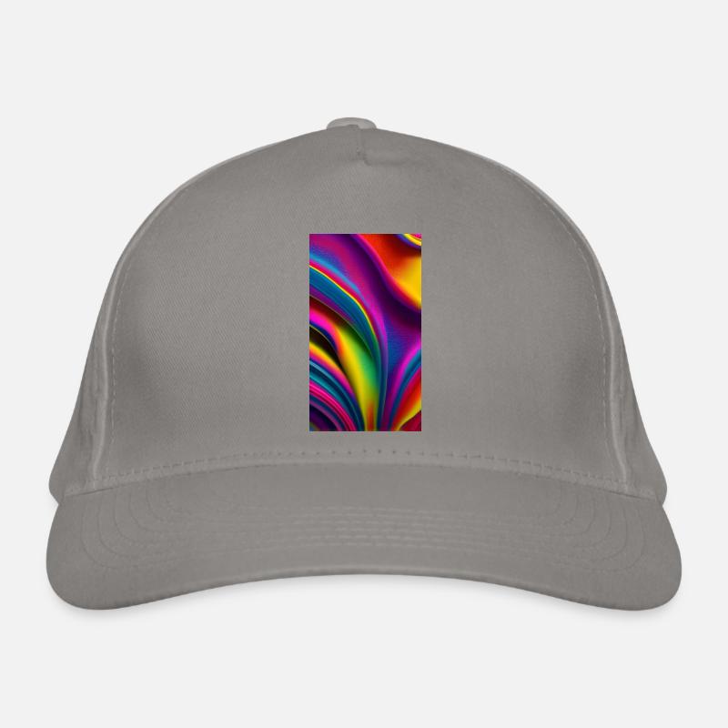 Explosion de couleurs de l’abstraction Casquette classique bio