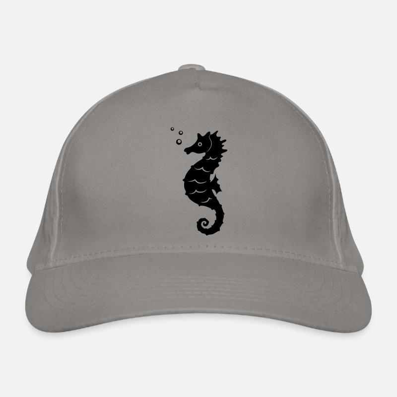 seepferdchen Bio-Baseballkappe