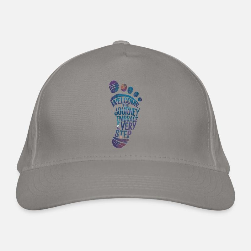 Adventurousness: step by step Organic Baseball Cap