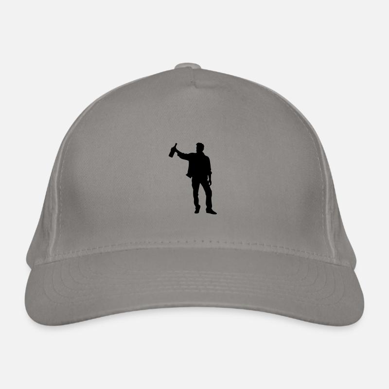 Drunk Icon Funny Organic Baseball Cap