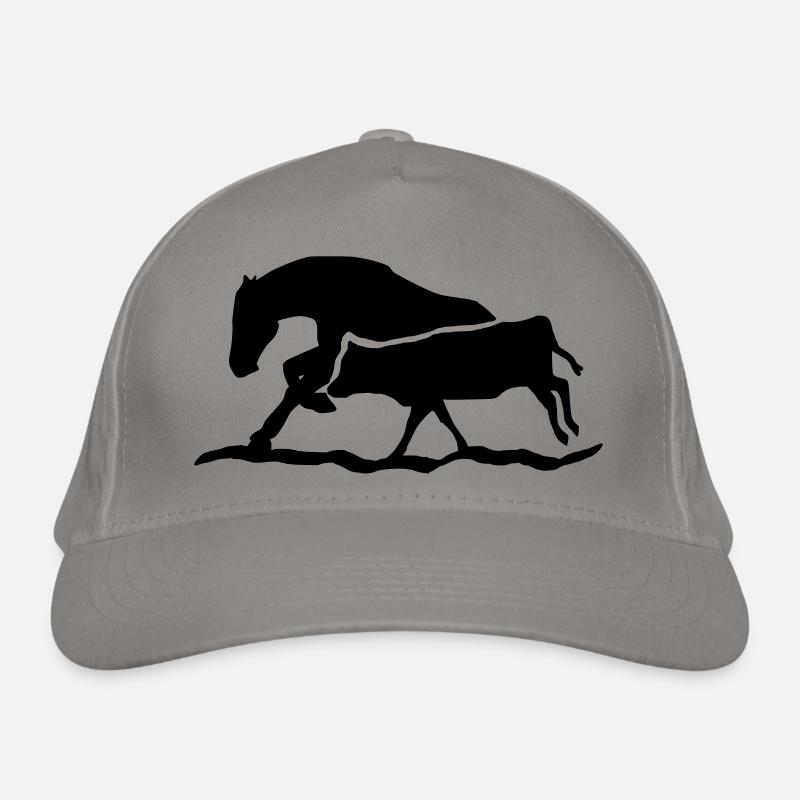Cow Horse Bio-Baseballkappe