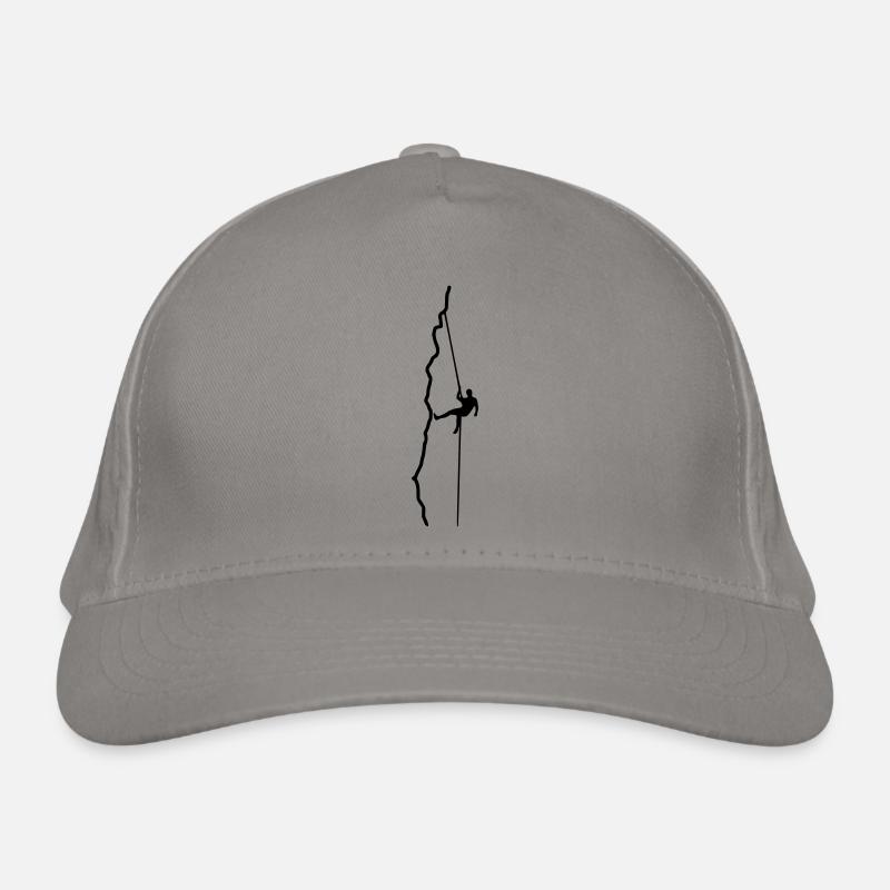 Grimpeur descente en rappel Casquette classique bio
