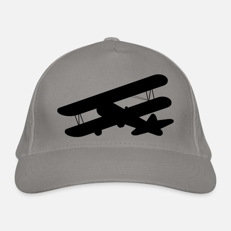 Flugzeug Bio-Baseballkappe