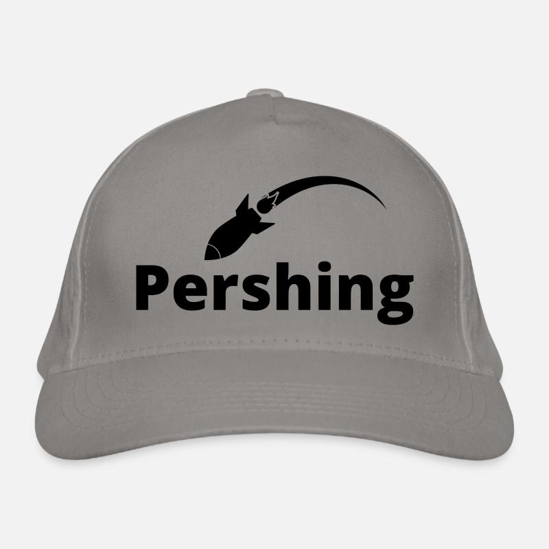 Pershing noir Casquette classique bio
