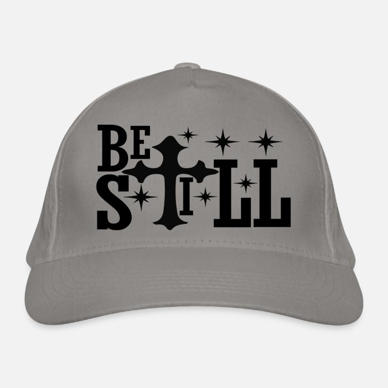 Restez immobile Casquette classique bio