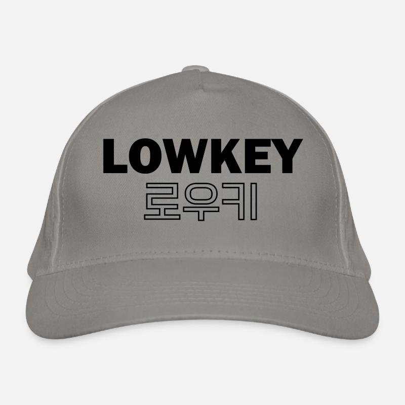 LOWKEY Corée Casquette classique bio