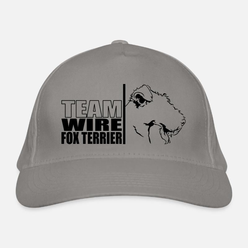 TEAM Wire Fox Terrier Hunde Hund Wilsigns Bio-Baseballkappe