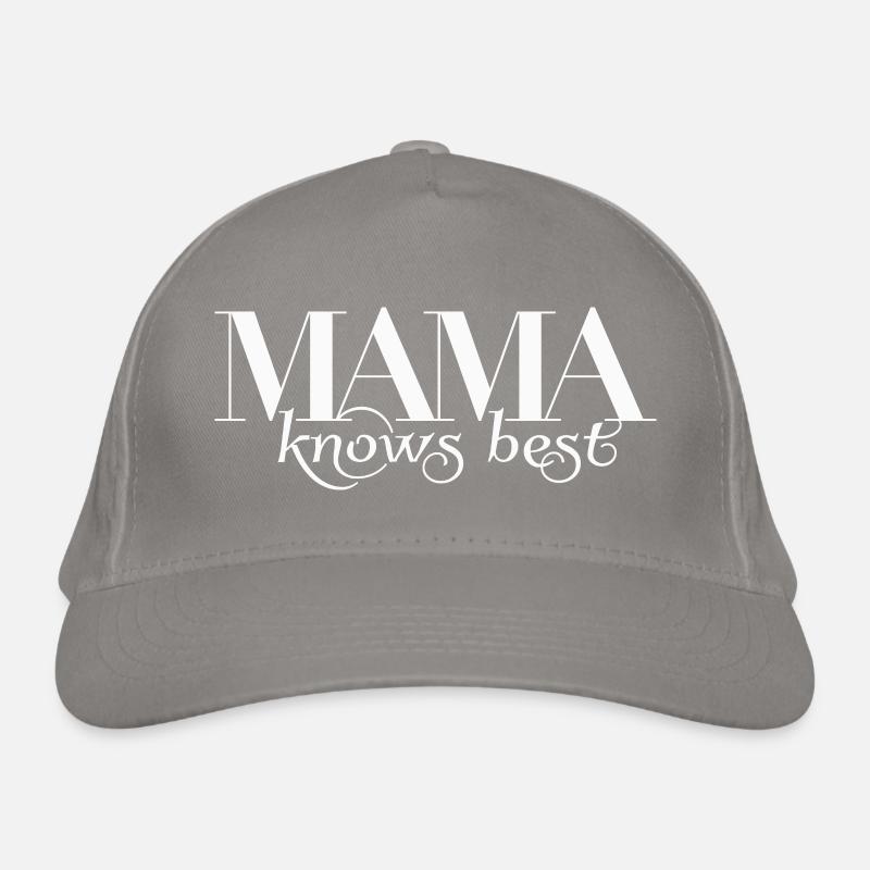 Mama sait mieux / Beste Mama Casquette classique bio