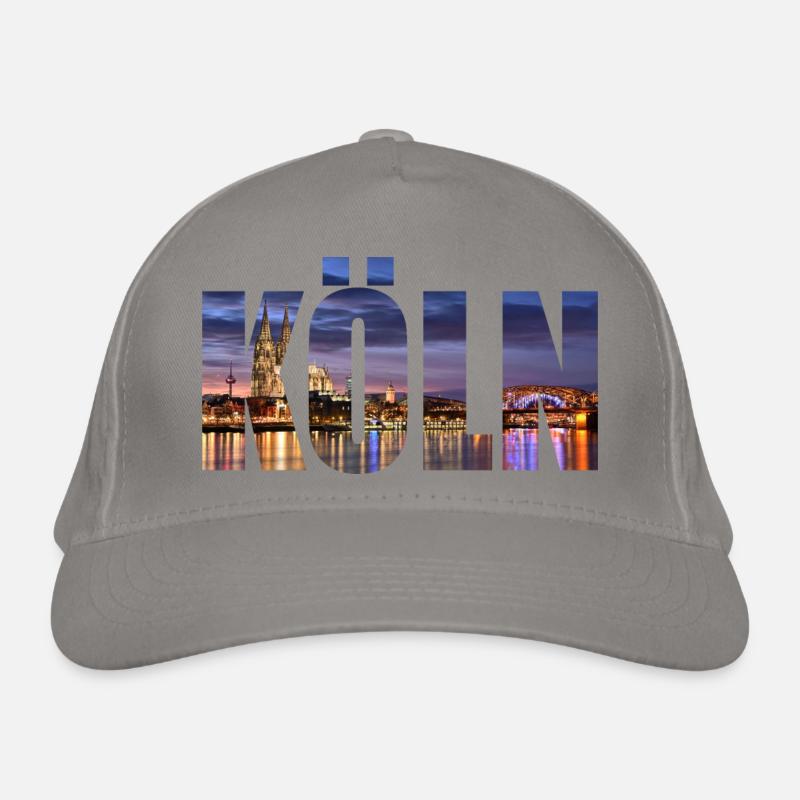 COLOGNE SKYLINE Organic Baseball Cap