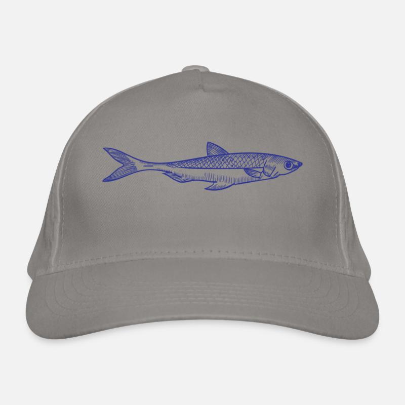 Fish Organic Baseball Cap
